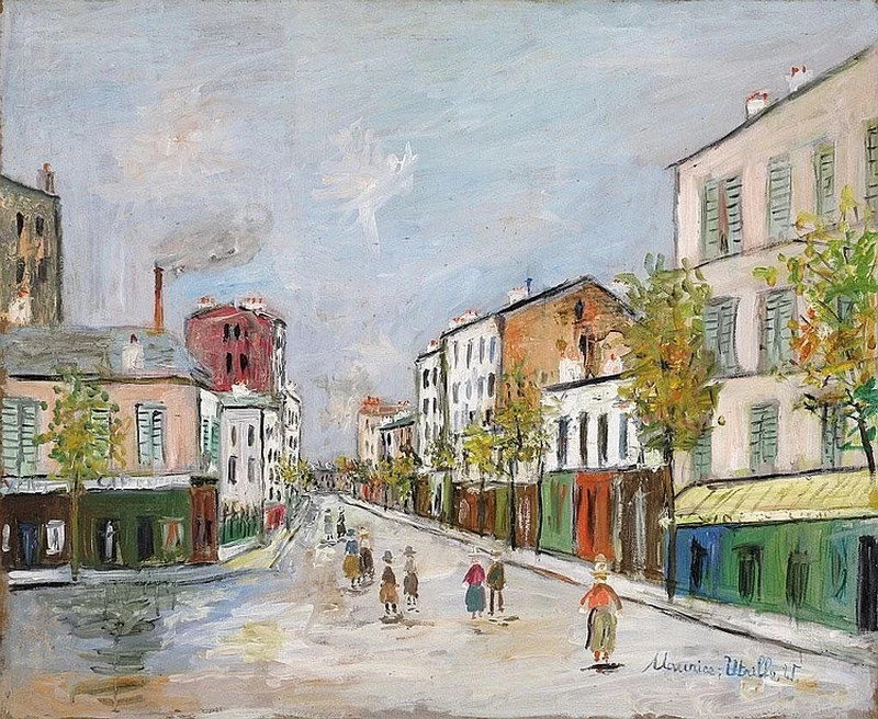 Rue de Paris a Asnieres